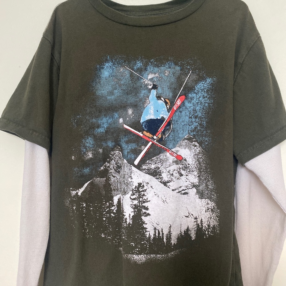 Gap ski long sleeve shirt size 8